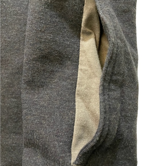 Ecoths men’s long sleeve button up shirt charcoal gray organic cotton size Med - Picture 6 of 16